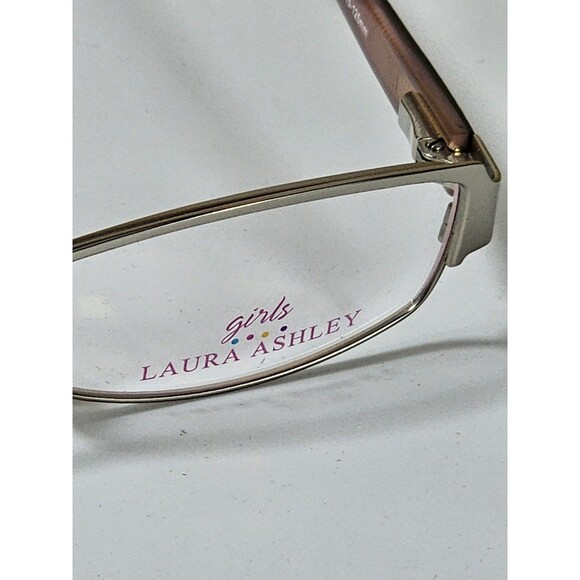 LAURA ASHLEY GIRLS EYEGLASS FRAMES HEAVENLY SILVER 51-15 125 NEW DEMO - Picture 14 of 15